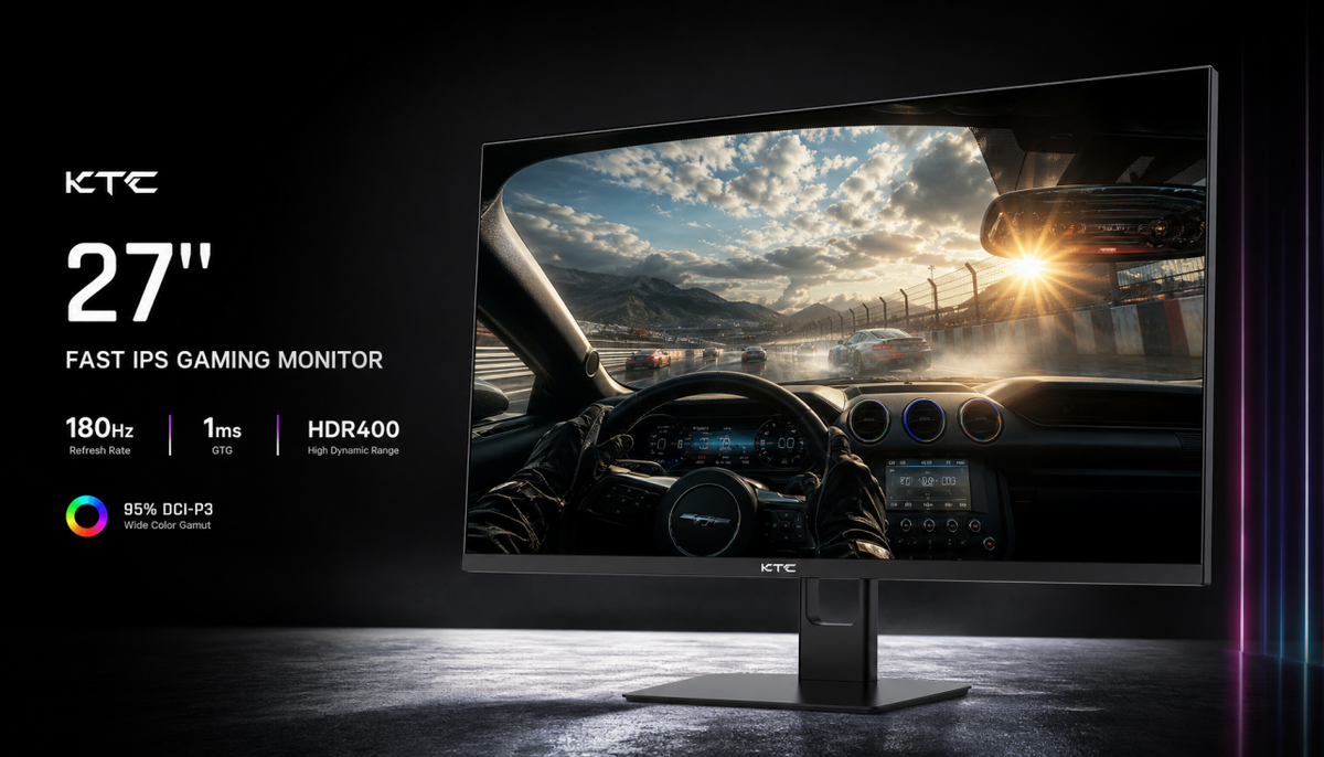 HDR tone mapping on a gaming monitor showing specular highlights and diffuse bright areas in the same scene