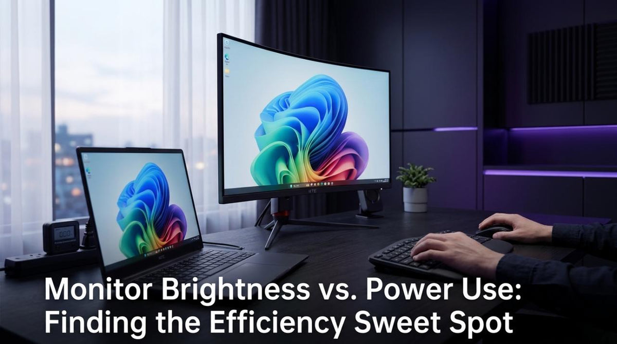 Monitor Brightness vs. Power Use: Finding the Efficiency Sweet Spot