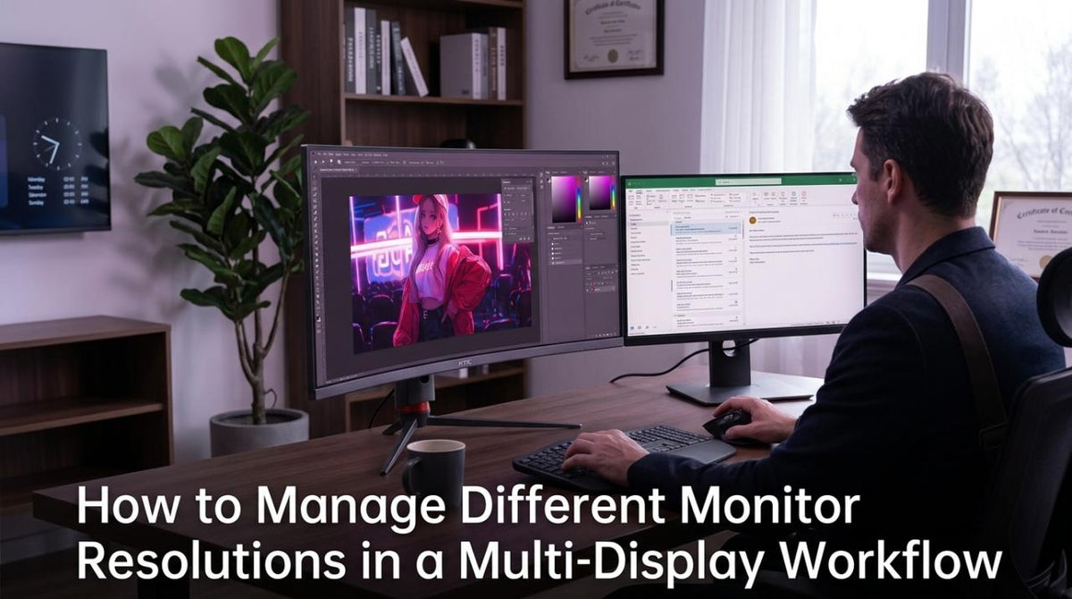 How to Manage Different Monitor Resolutions in a Multi-Display Workflow
