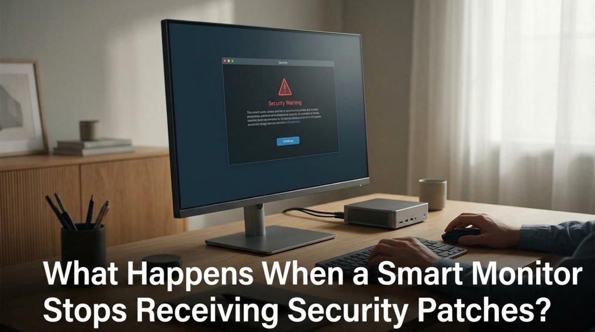 What Happens When a Smart Monitor Stops Receiving Security Patches?