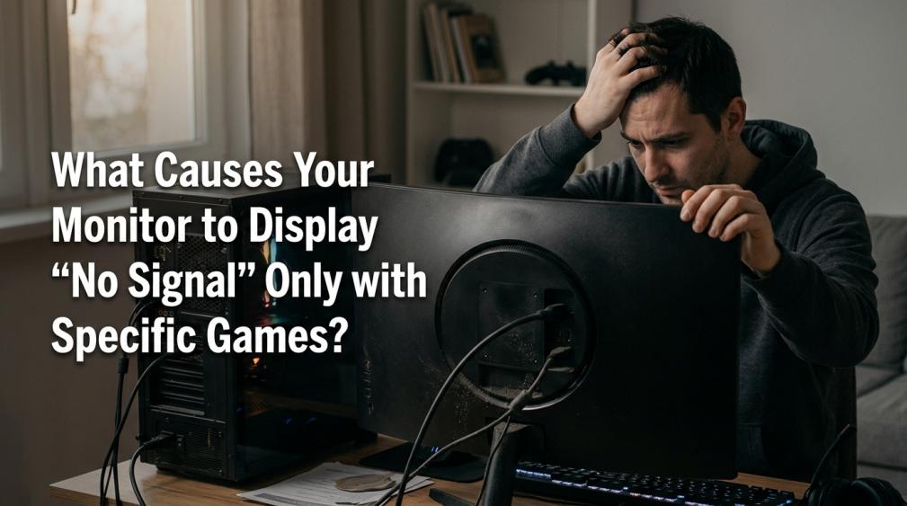 Monitor No Signal in Games: Causes & Easy Fixes