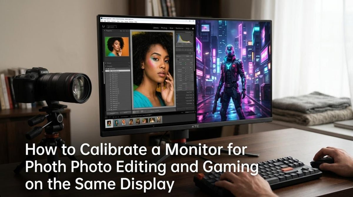 How to Calibrate a Monitor for Both Photo Editing and Gaming on the Same Display