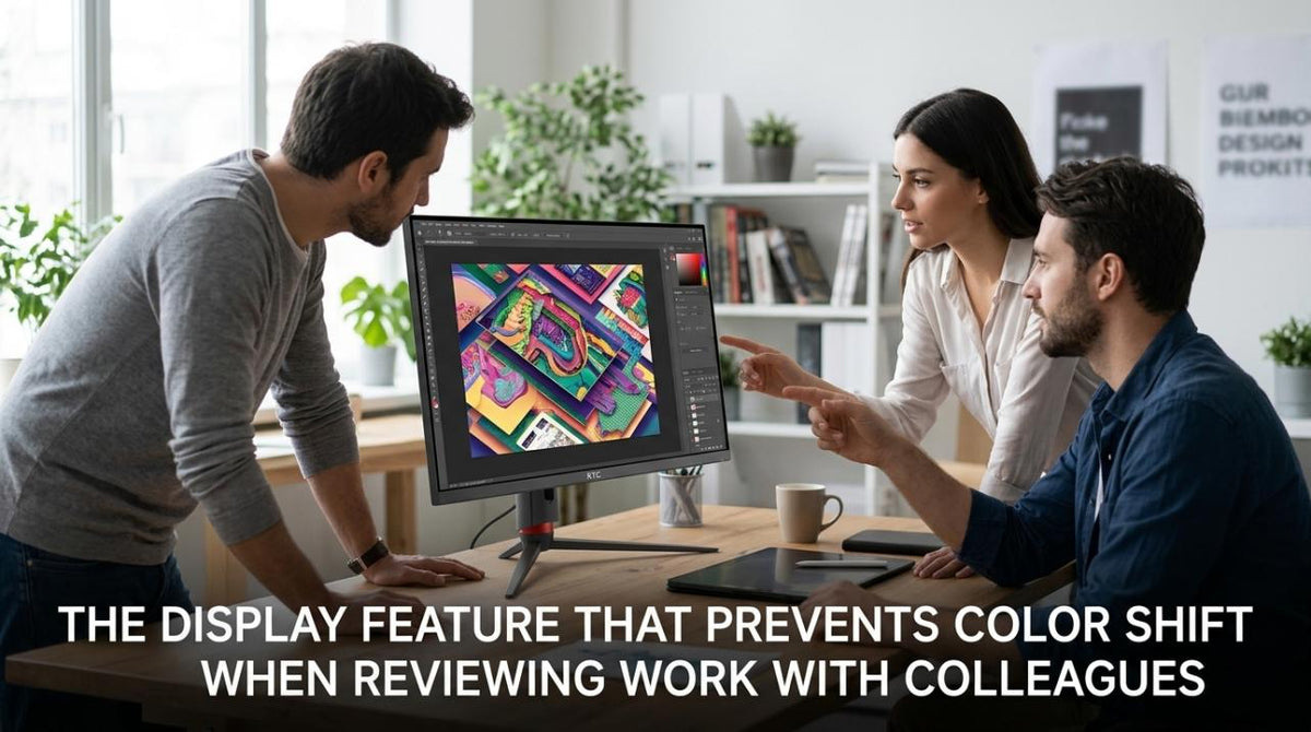 The Display Feature That Prevents Color Shift When Reviewing Work with Colleagues