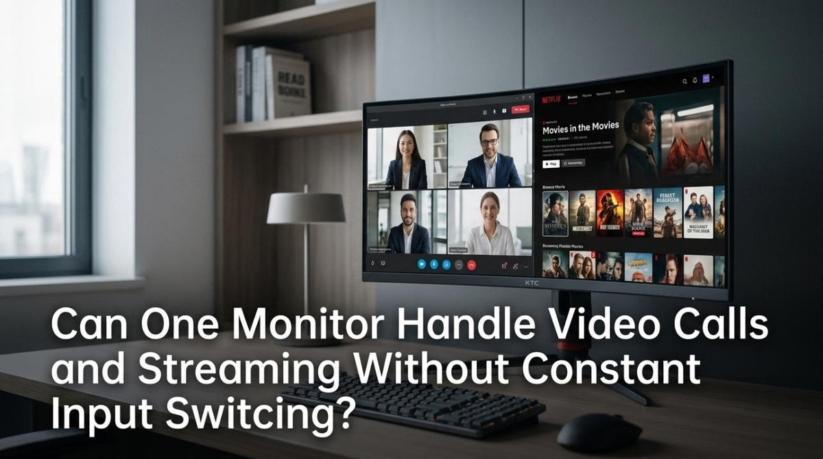 Can One Monitor Handle Video Calls and Streaming Without Constant Input Switching?