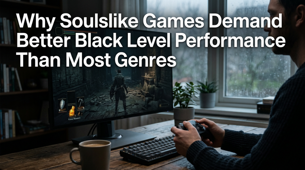Why Soulslike Games Demand Better Black Level Performance Than Most Genres