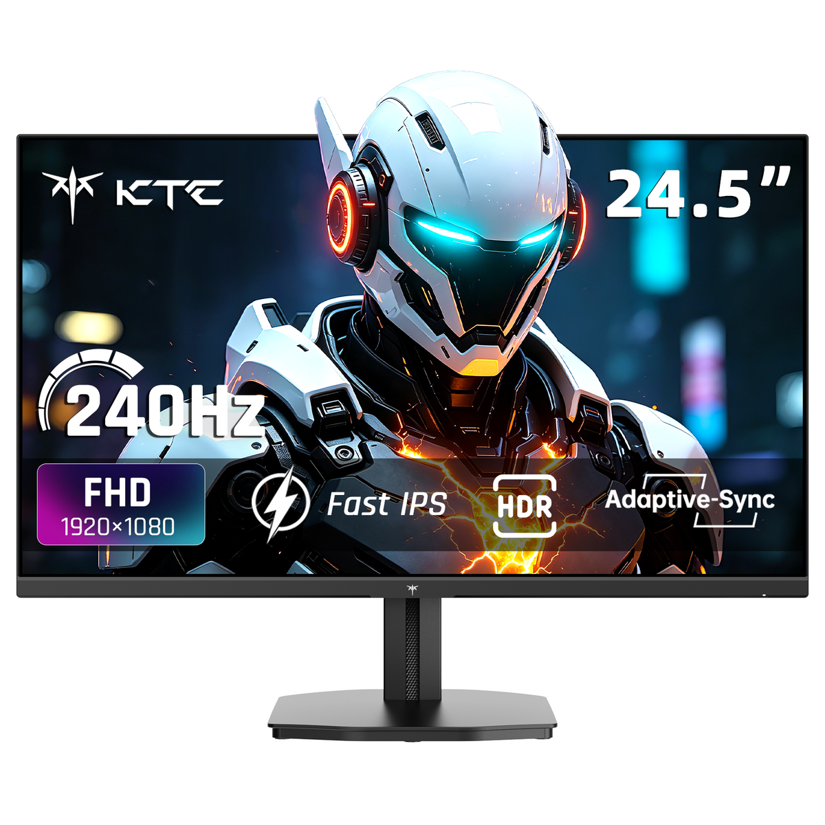 KTC 24.5" FHD 200Hz 1ms Wall Mount Gaming Monitor | H25T7