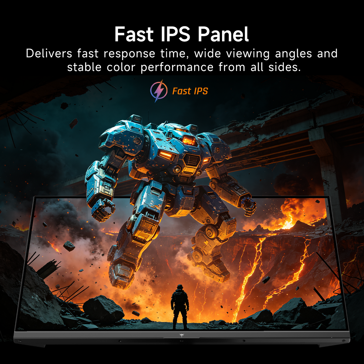 KTC 24.5" FHD 240Hz 1ms Wall Mount Gaming Monitor | H25T7-A