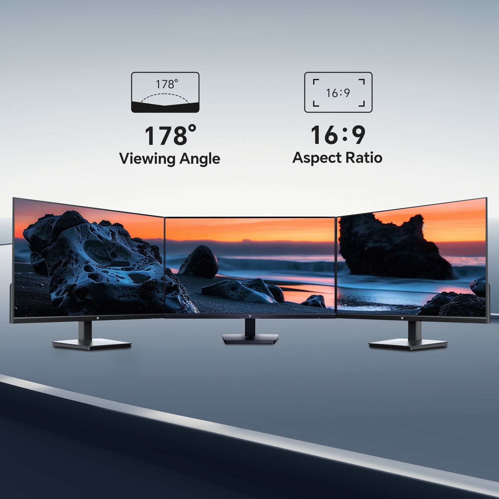 KTC 27-inch 2K monitor with slim bezels and adjustable stand
