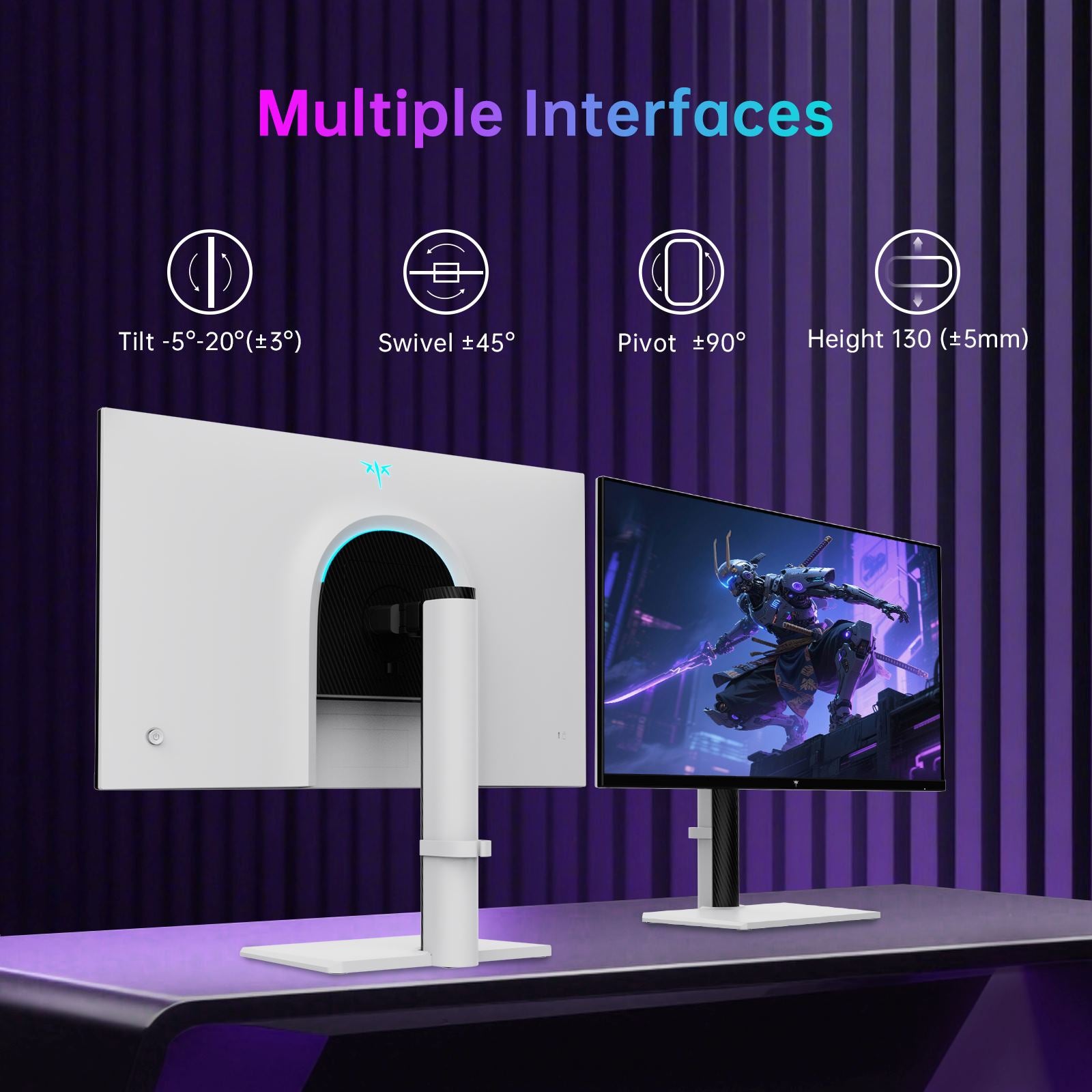 KTC 27-inch 4K gaming monitor with dual-mode 160Hz and 320Hz, 90W USB-C, Fast IPS, HDR400