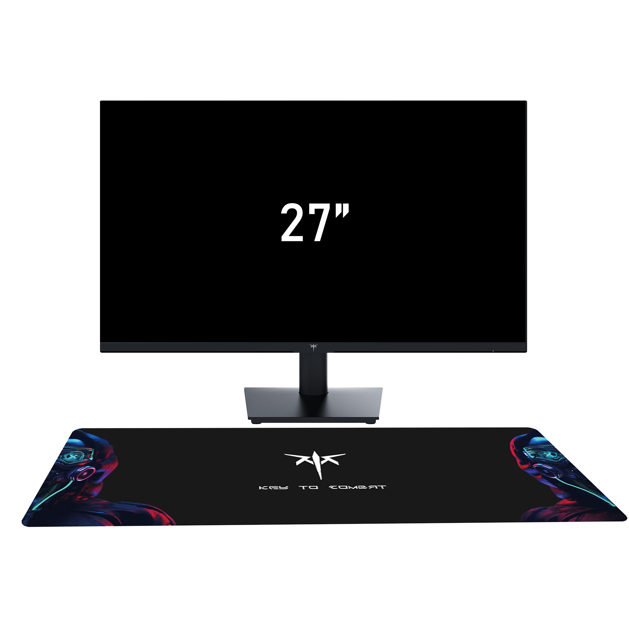 KTC 27-inch 2K IPS monitor with 100Hz refresh rate and slim black bezel