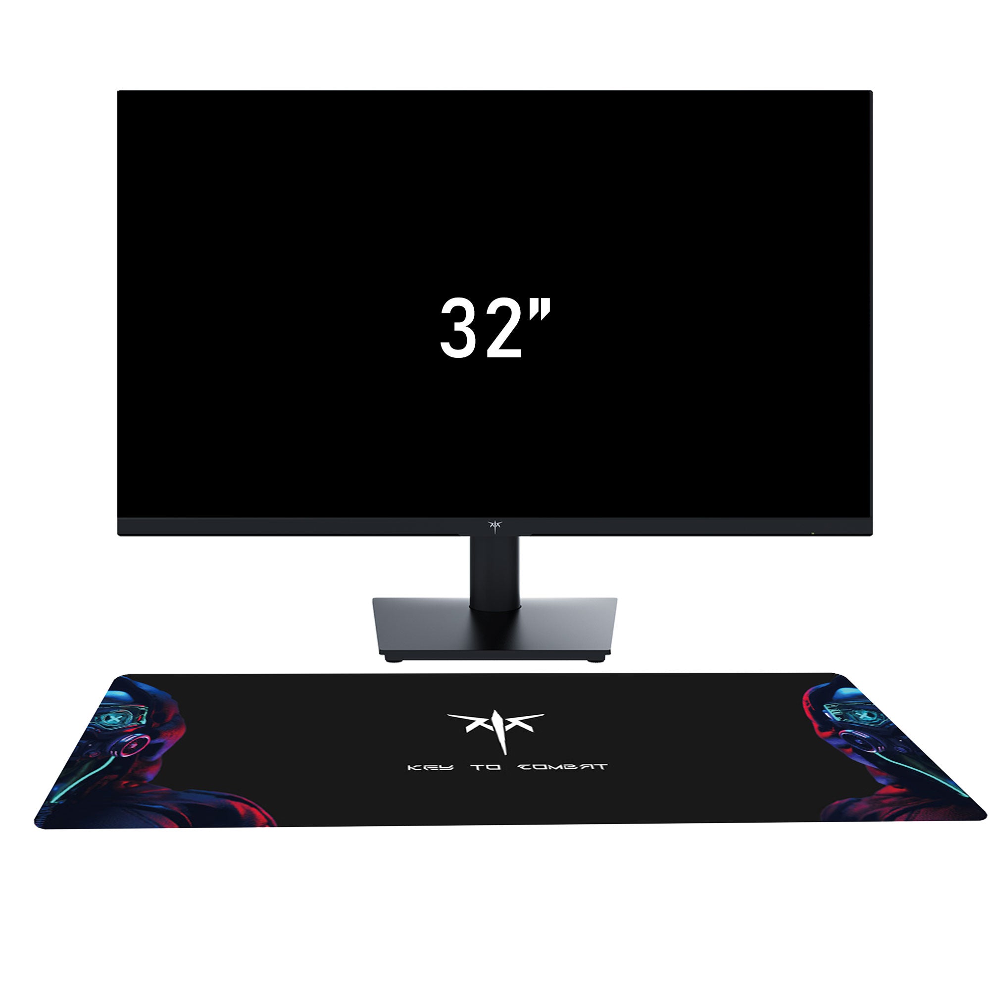 KTC 32-inch 2K IPS monitor with thin bezels and black stand