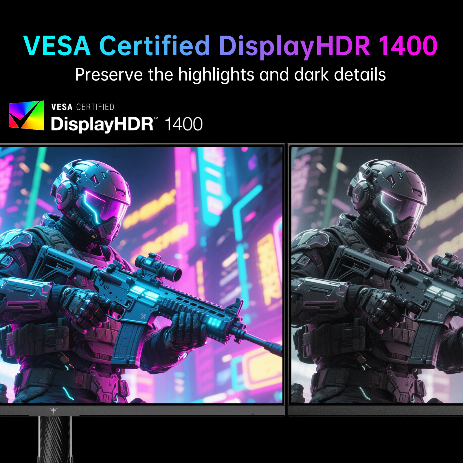 KTC M27P6 Mini LED gaming monitor with 4K 160Hz and FHD 320Hz dual mode, HDR1400