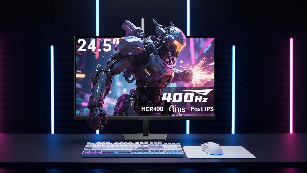 Compact Powerhouses: Why a 24.5-inch Monitor is Not Too Small for Esports