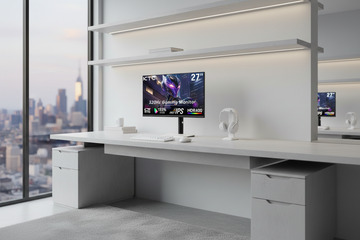Elevating Desk Aesthetics: Why White Gaming Monitors Are Trending