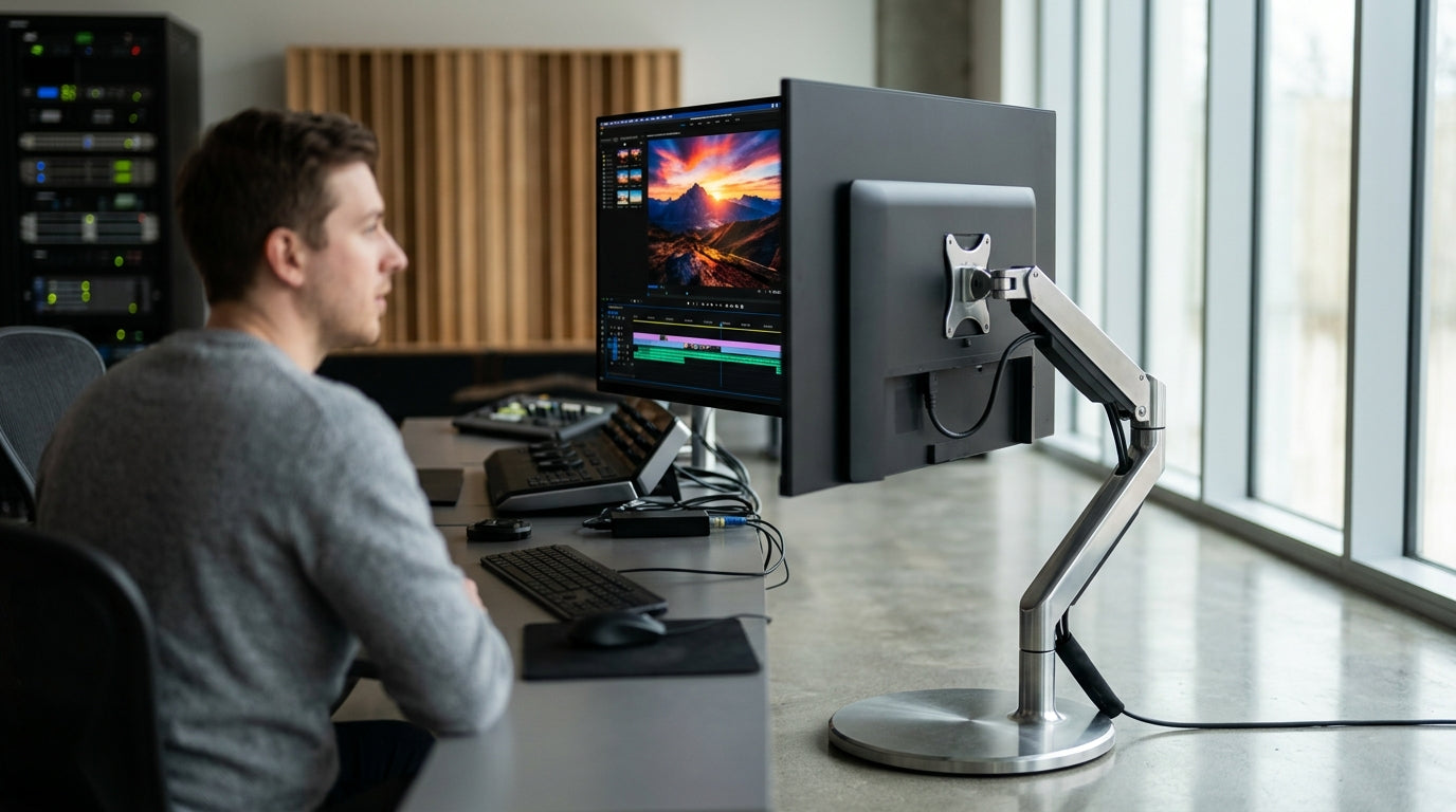 Best Monitors for 2026 'Generative' Film Studios: 5K Tandem OLED cover
