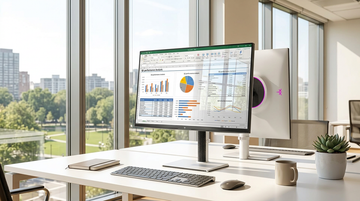 Mini LED Monitors for Bright Room Offices
