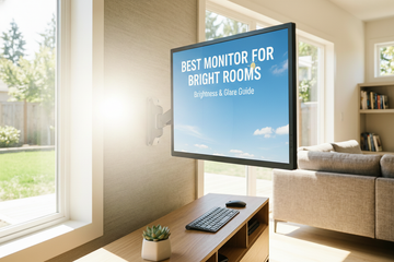 Best Monitor for Bright Rooms: Brightness and Glare Guide