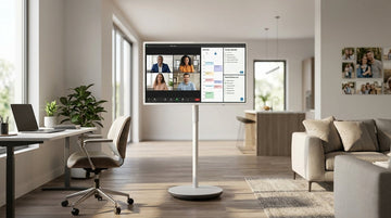 Rolling Smart Displays for Hybrid Home Offices
