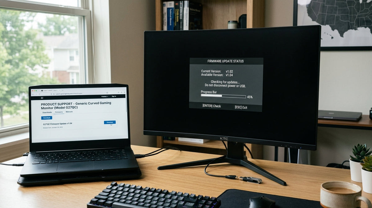 KTC Monitor Firmware Update Safety Guide