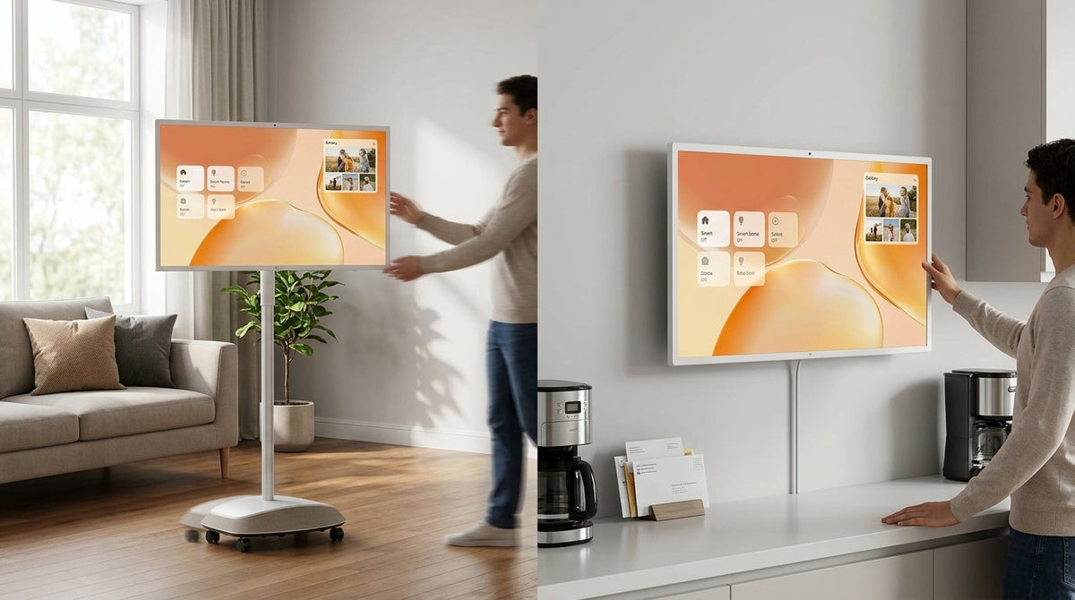 Rolling Smart Display Vs Wall Tablet