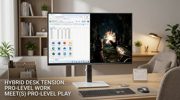 Mini-LED Monitor HDR Settings for Hybrid Desks