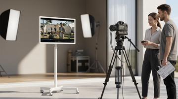 Portable Smart Display for On-Location Creators