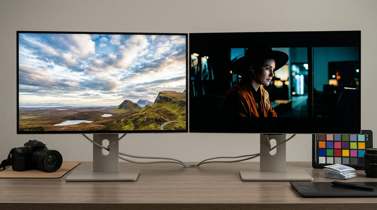 Mini-LED and OLED displays compared for photo editing