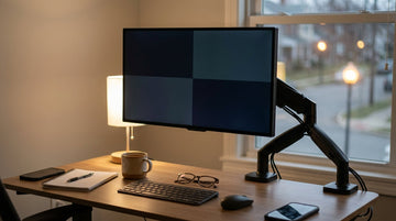 Mini-LED Blooming Reduction for Real Desk Lighting