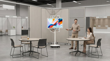 Rolling Smart Display for Events and Pop-Up Presentations
