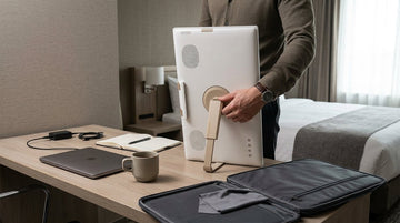 Portable Smart Display for Business Travel Workflows