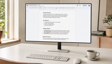 Can You Run Productivity Apps Like Word Processors on a Smart Monitor Without a PC?