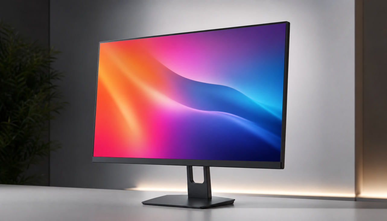 Display viewing angle effect on color accuracy and saturation — monitor color shift comparison
