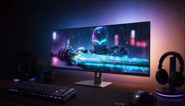 How Ambient Display Lighting Extends Immersion Beyond the Screen Edge