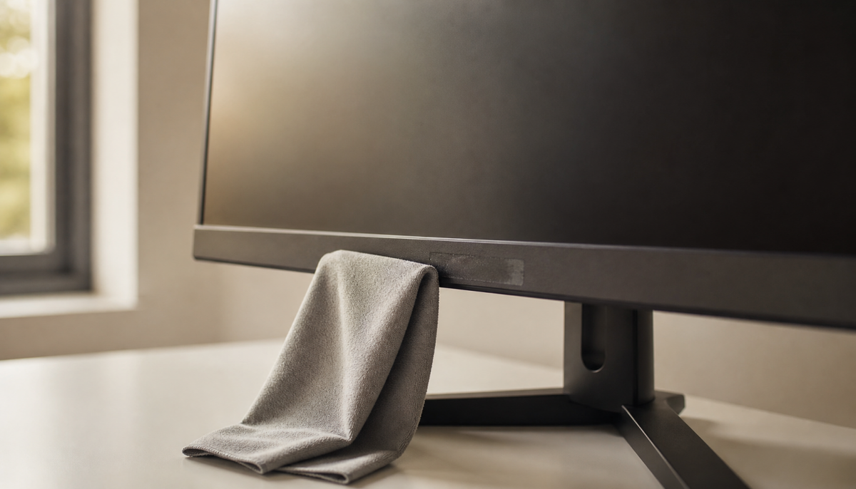 Monitor Screen Shape Sticker Safely Remove Sticker Residue from a Monitor Bezel