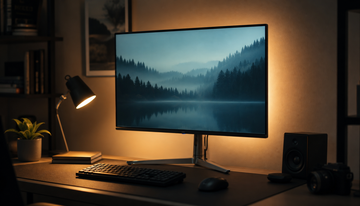 How Ambient Room Lighting Changes Monitor Blue Light Effects at Night