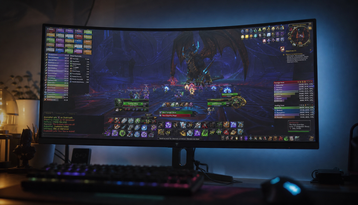 Improve MMORPG UI Readability with the Right Monitor