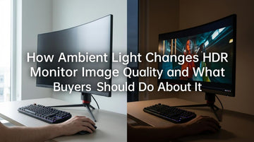 How Ambient Light Changes HDR Monitor Image Quality and What Buyers Should Do About It
