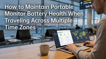 How to Maintain Portable Monitor Battery Health When Traveling Across Multiple Time Zones