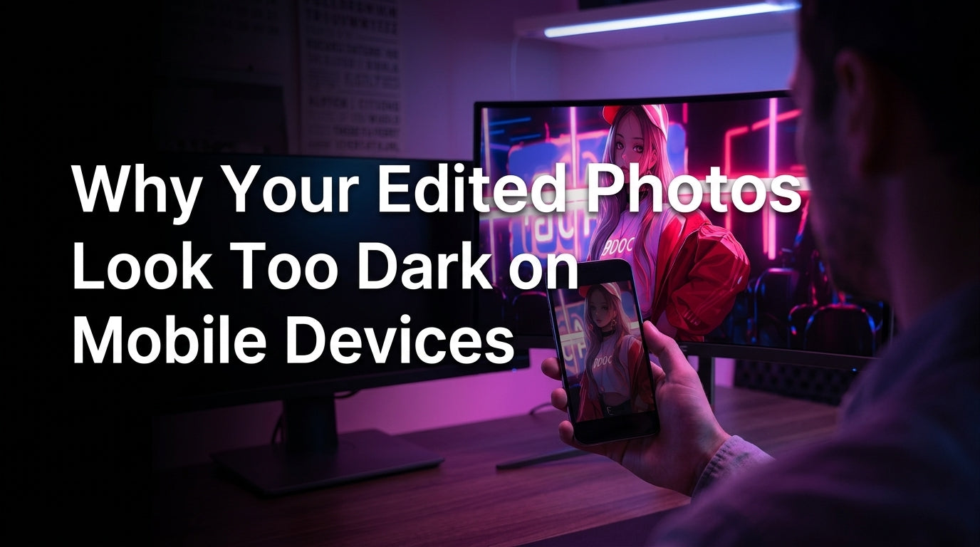 Why Your Edited Photos Look Too Dark on Mobile Devices