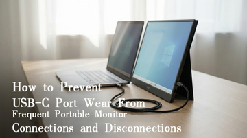 How to Prevent USB-C Port Wear from Frequent Portable Monitor Connections and Disconnections