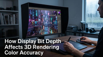How Display Bit Depth Affects 3D Rendering Color Accuracy
