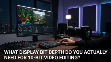What Display Bit Depth Do You Actually Need for 10-Bit Video Editing?