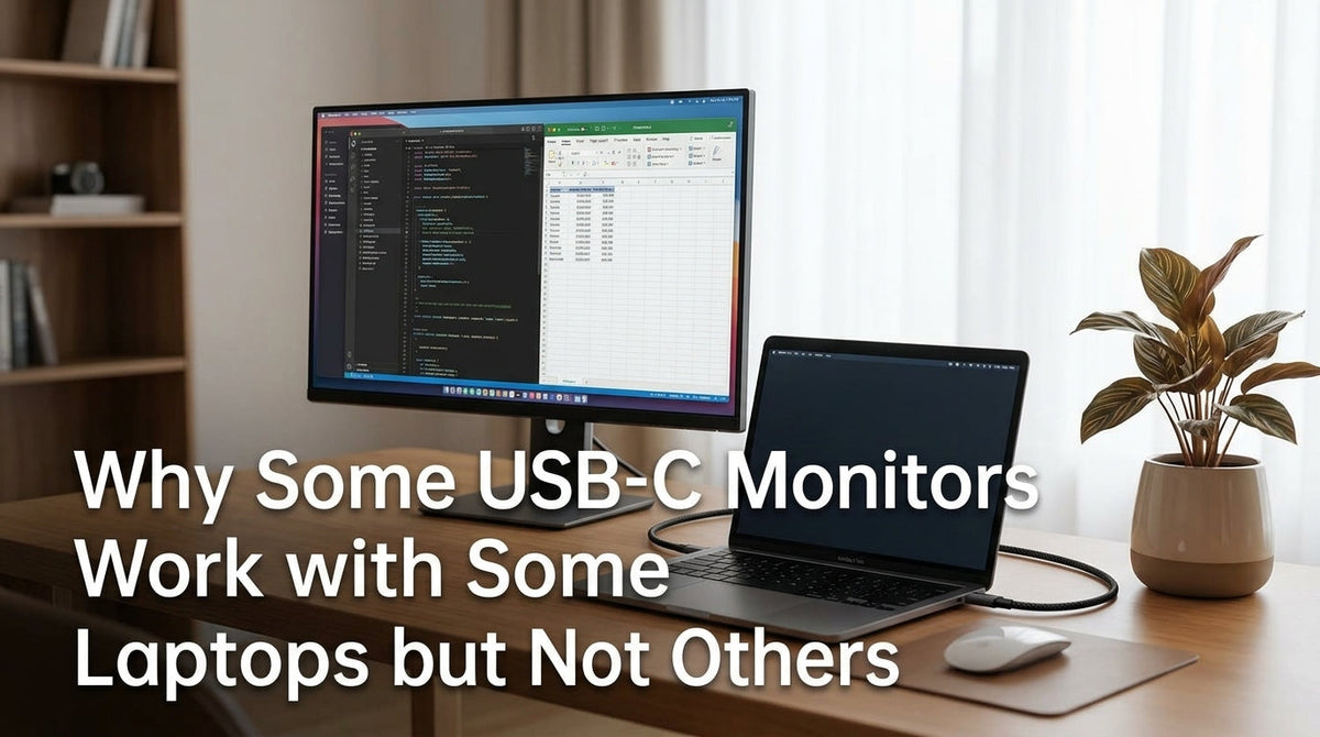 Why Some USB-C Monitors Work with Some Laptops but Not Others