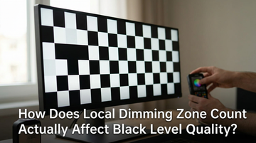 How Does Local Dimming Zone Count Actually Affect Black Level Quality?