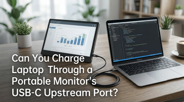 Can You Charge Your Laptop Through a Portable Monitor’s USB-C Upstream Port?