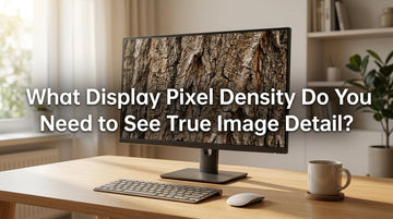 What Display Pixel Density Do You Need to See True Image Detail?