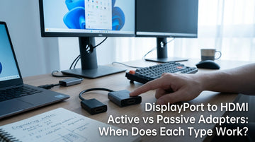 DisplayPort to HDMI Active vs Passive Adapters: When Does Each Type Work?