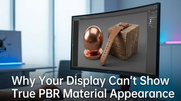 Why Your Display Can’t Show True PBR Material Appearance