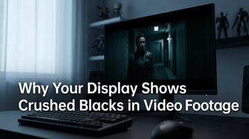 Why Your Display Shows Crushed Blacks in Video Footage