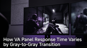 How VA Panel Response Time Varies by Gray-to-Gray Transition